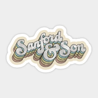 sanford and son Sticker